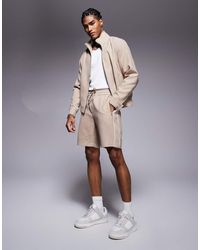 River Island - Pinstripe Shorts - Lyst