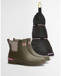 Barbour - Abbeyfield Packable Ankle Wellingtons - Lyst