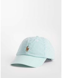 Polo Ralph Lauren - Icon Logo Seersucker Baseball Cap - Lyst