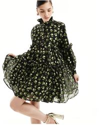 Sister Jane - Dream Nostalgic Floral Tiered Dress - Lyst
