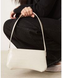 ASOS - – strukturierte schultertasche - Lyst