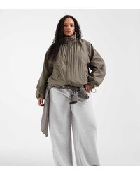 ASOS - Asos Design Curve Oversized Bubble Hem Track Jacket - Lyst