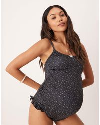 ASOS - Asos design maternity – gerri – umstands-badeanzug - Lyst