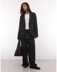 Collusion - Pleated Wide Leg Pants - Lyst