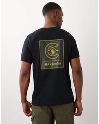Columbia - Csc Box Logo Back T-shirt - Lyst