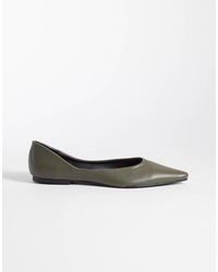 SEQWL - Scar Pointed Ballet Flats - Lyst