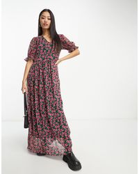Y.A.S - Y.a.s Rinna Floral Printed Maxi Dress - Lyst