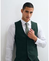 ASOS - Skinny Suit Waistcoat - Lyst