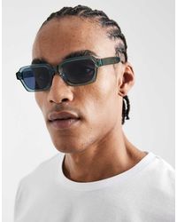 Jack & Jones - Rectangle Sunglasses - Lyst