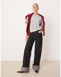 OMNES - Cotton Plain Boyfriend Tee - Lyst