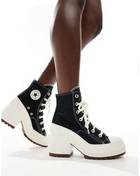 Converse - Chuck Taylor 70s Hi Deluxe Heeled Sneakers - Lyst