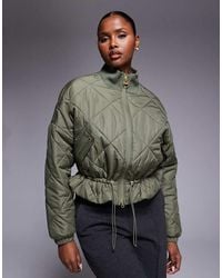 Barbour - Pagan Cinched Quilted Jacket - Lyst