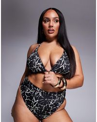 ASOS - Asos design curve – triangel-bikinioberteil - Lyst