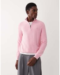 Polo Ralph Lauren - Icon Logo Half Zip Up Jumper - Lyst