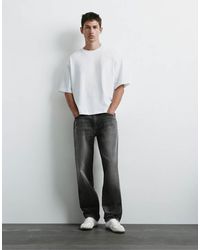 Pull&Bear - Rechte Jeans - Lyst