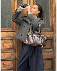 Bershka - Funnel Neck Trench Jacket - Lyst