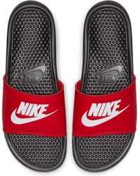 nike benassi slides size 6