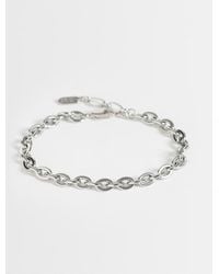 ASOS - Waterproof Stainless Steel Oval Link Chain Bracelet - Lyst