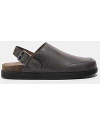 Pull&Bear - Stwd Distressed Clogs - Lyst