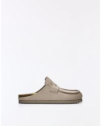 Bershka - Mule Clogs With Mask Detail - Lyst