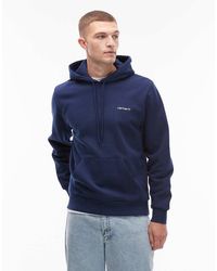 Carhartt - Script Embroidery Hoodie - Lyst