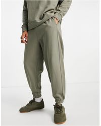 Chándal con sudadera corta y joggers extragrandes de ASOS DESIGN-Gris -  GLAMI.es
