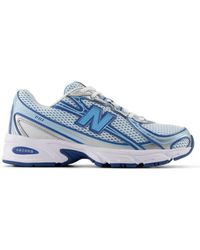New Balance - Zapatillas De Deporte Blancas Y Azules 740 De - Lyst