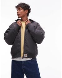 Carhartt - Sante Fe Alumni Quilted Zip Through Jacket - Lyst
