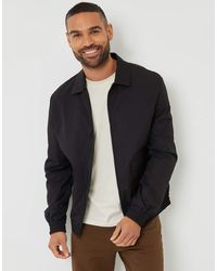 Threadbare - Patch Pocket Collared Zip-Through Jacket - Lyst