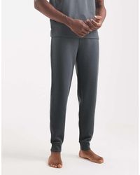 BOSS - Lounge Joggingbroek Met Boorden En Wafelstructuur - Lyst