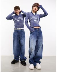 Collusion - X015 Low Rise baggy Jeans - Lyst