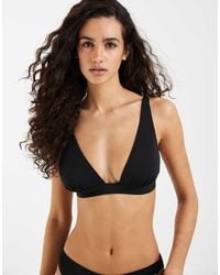 & Other Stories - Plunge Neck Bikini Top - Lyst