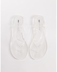 ASOS - Foxton Jelly Flip Flops - Lyst
