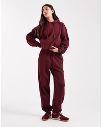 ONLY - Jersey Cuffed Sweatpants - Lyst