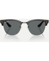 Ray-Ban - Clubmaster Sunglasses With Polarised Lens - Lyst
