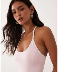 Cotton On - Active Ultra Soft Scoop Halter Tank - Lyst
