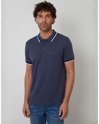 Threadbare - Jetted Pocket Cotton Polo Shirt - Lyst