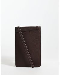ASOS - Faux Leather Phone Cross Body Pouch - Lyst