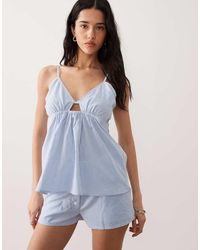 esmé studios - Esmee Beach Crop Top Co-ord - Lyst