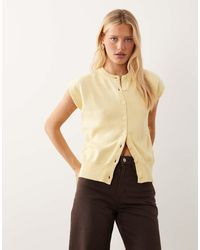 ASOS - Button Through Relaxed Tank - Lyst