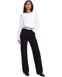 Dr. Denim - Moxy High Rise Straight Stretch Jeans - Lyst