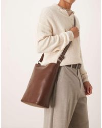 ASOS - Crossbody Tas Van Pu - Lyst