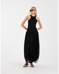ASOS - Hybrid Racer Maxi Dress - Lyst