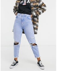 Jeans skinny Bershka da donna - Fino al 55% di sconto | Lyst
