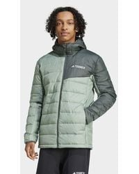adidas - Chaqueta Con Capucha Terrex Multi Light Down - Lyst