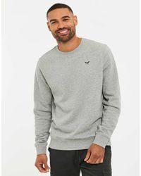 Threadbare - Cotton Blend Crew Neck Sweatshirt - Lyst