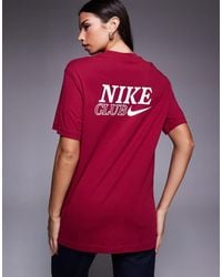 Nike - Oversized T-shirt With Back Graphic - Lyst