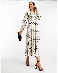 Never Fully Dressed - Shirred Midaxi Dress - Lyst