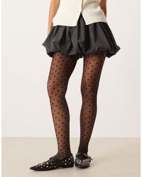 ASOS - Medium Dot Pattern Tights - Lyst