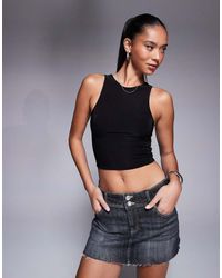 ASOS - Double Layer Racer Singlet - Lyst